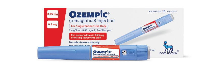 Information for Pharmacists  Ozempic® (semaglutide) injection 0.5 mg, 1  mg, or 2 mg
