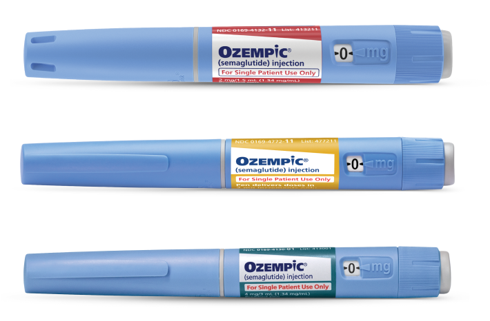Dosing variations of Ozempic® semaglutide injection pens